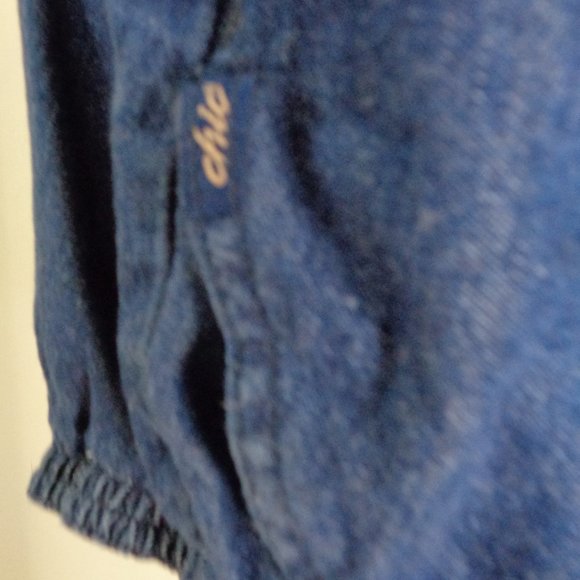 CHIC 24W Petite Womens Stretch JEANS Med. BLUE Straight Leg - Picture 3 of 9